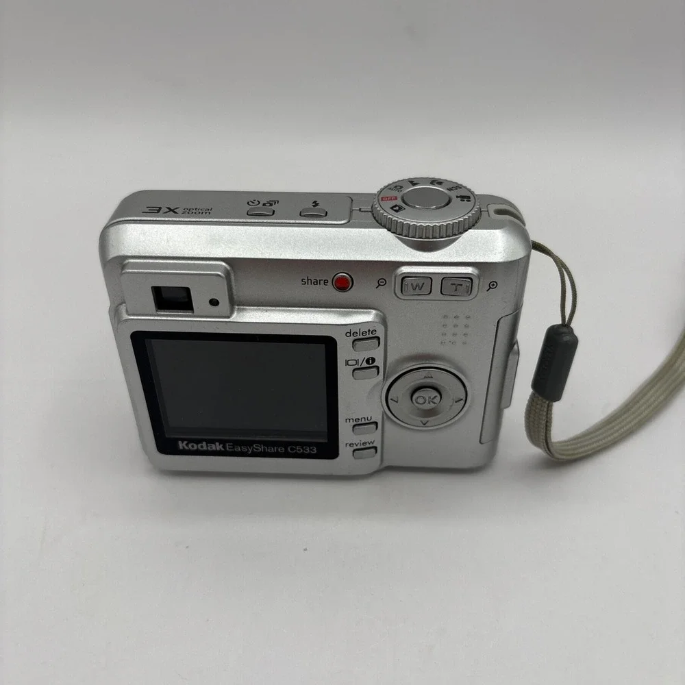 Kodak‎ EasyShare Lot of 2 C643 & C533 Digital Camera ~ FOR PARTS ONLY No Power